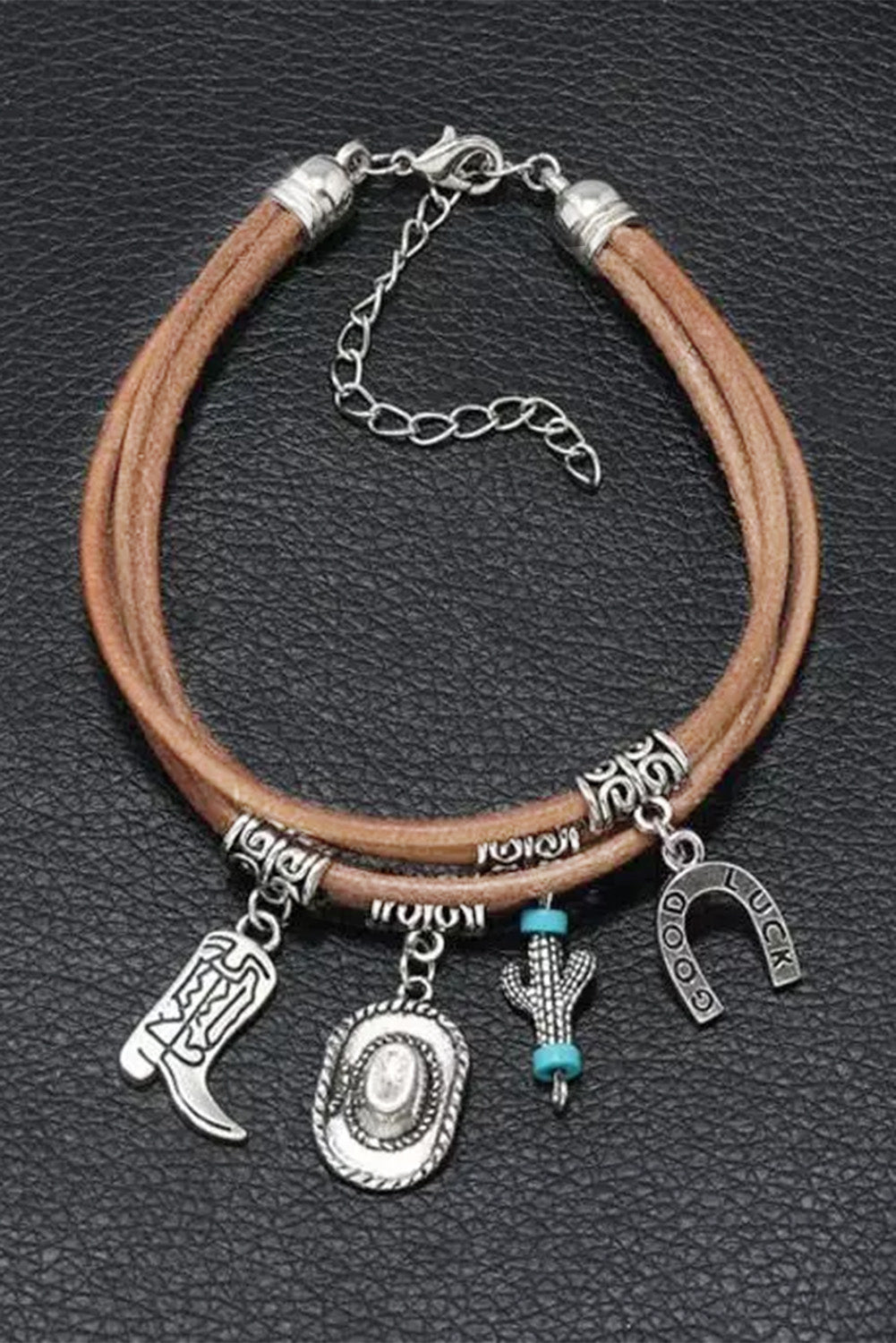 Silvia | Pulsera Multicapa Cactus de la Suerte