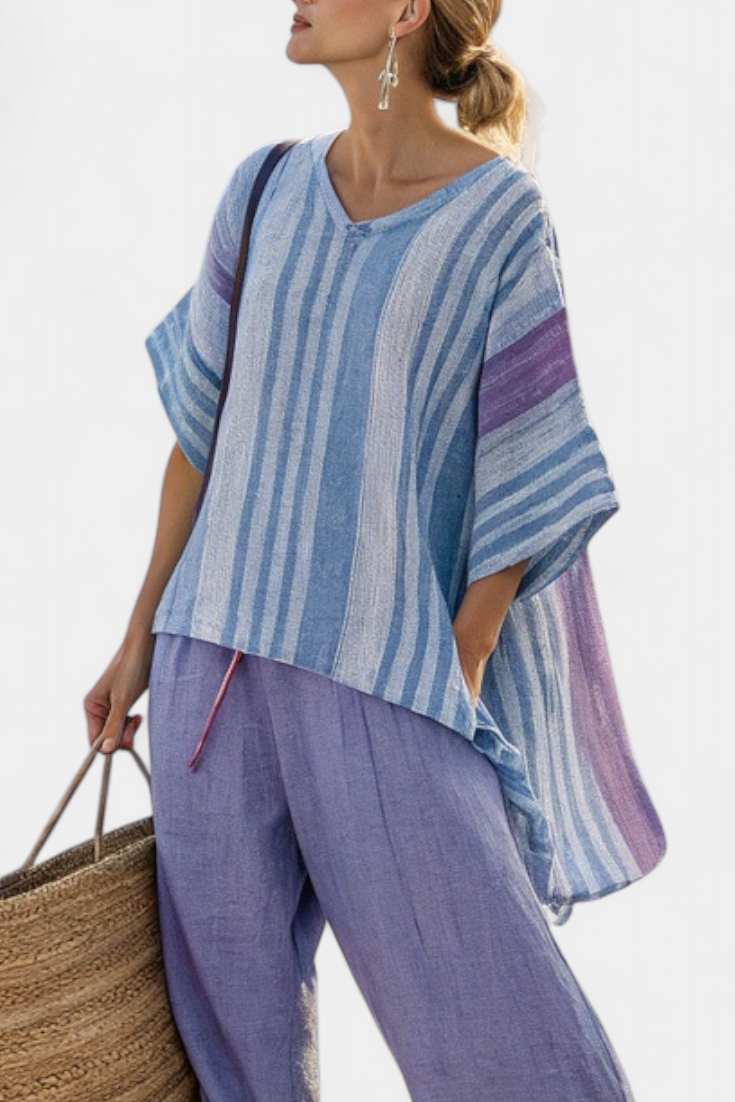 Maite | Conjunto de Pantalón de Lino