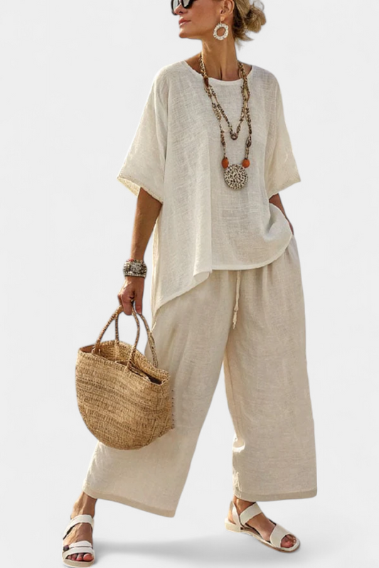 Montse | Conjunto de Pantalón Ancho